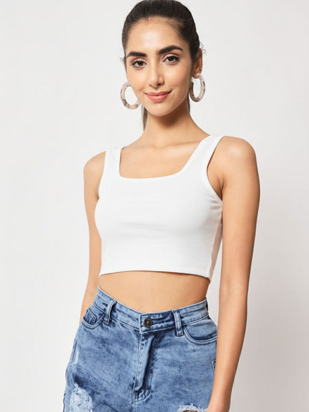 white top