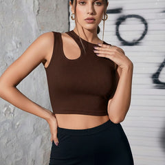 brown top