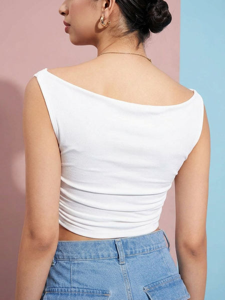 white top
