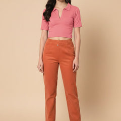 pink top