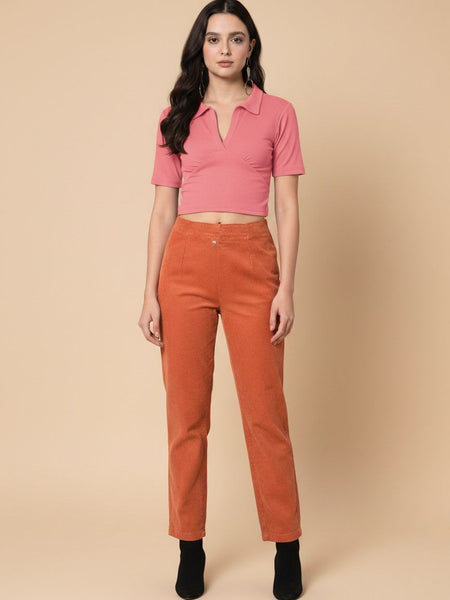 pink top