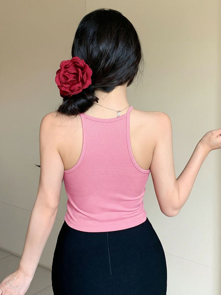 pink top