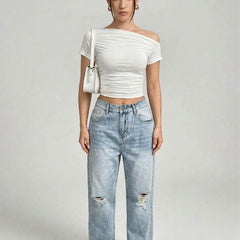 white top
