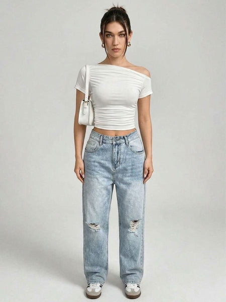 white top