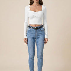 white top