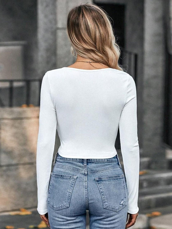 white top