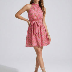 pink dress