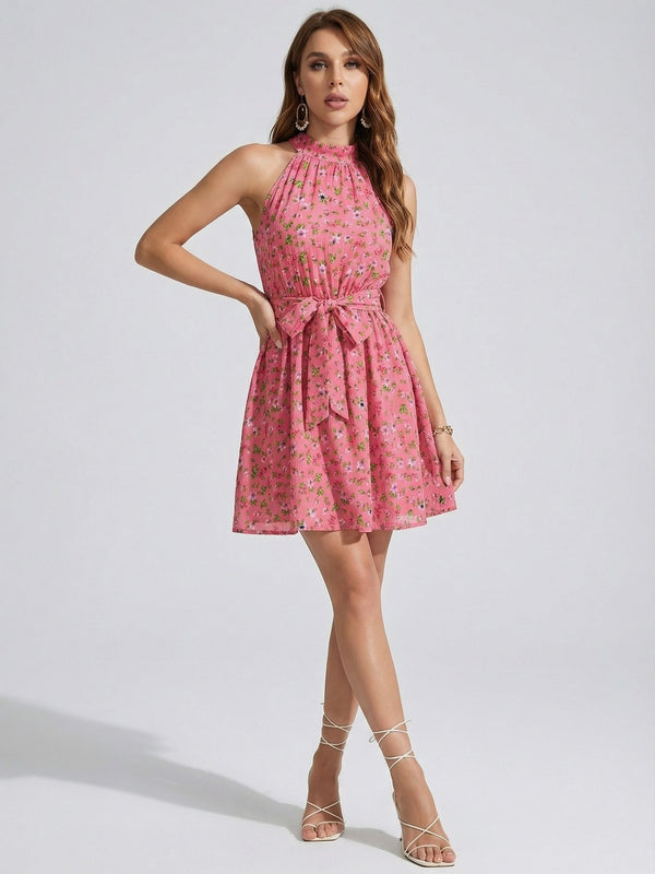pink dress