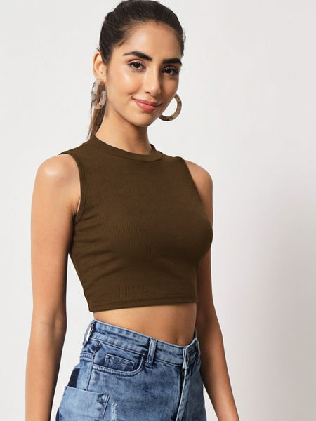 brown top
