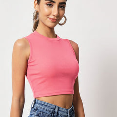 pink top