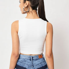white top