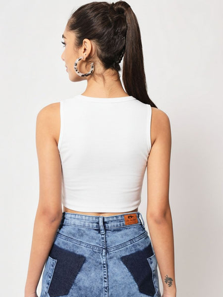 white top