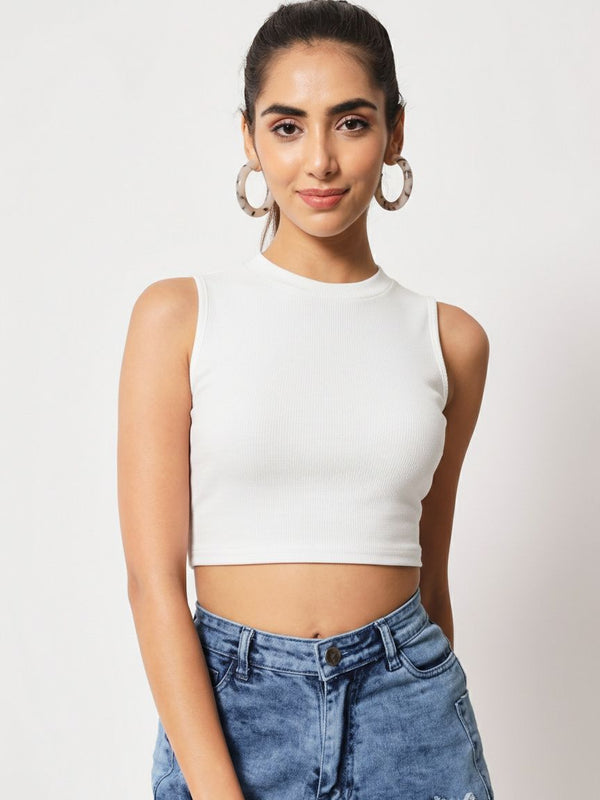 white top