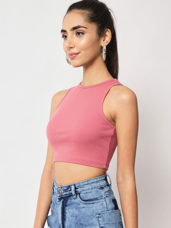 pink top