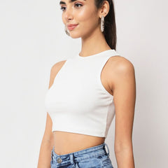 white top