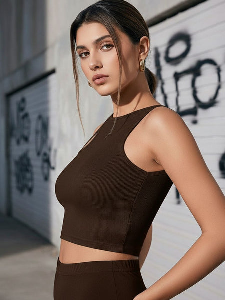 brown top