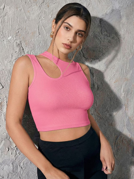 pink top