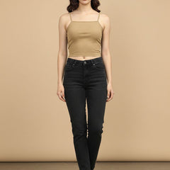 beige top