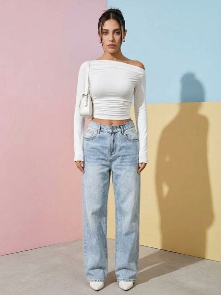 white top