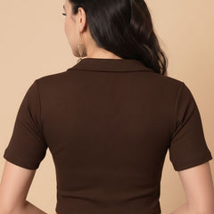 brown top