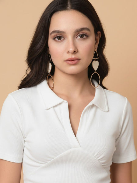 white top