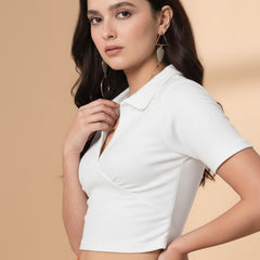 white top