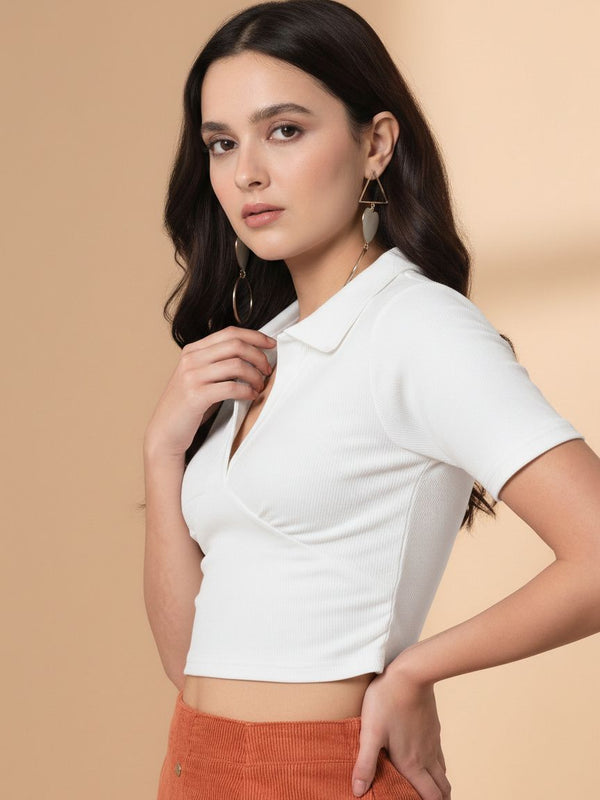 white top