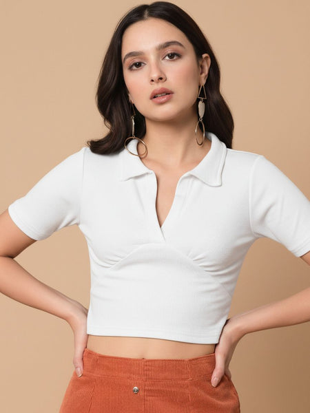 white top