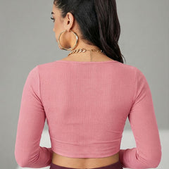 pink top
