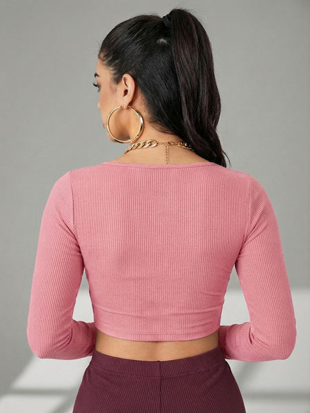 pink top