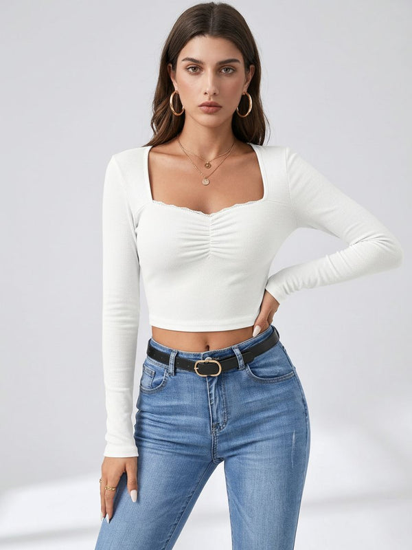white top