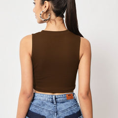 brown top