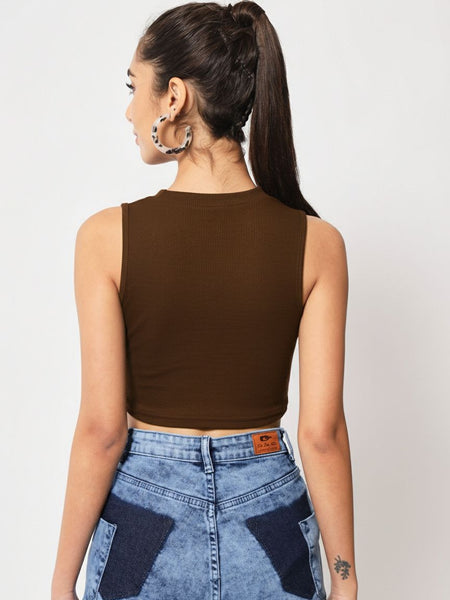 brown top