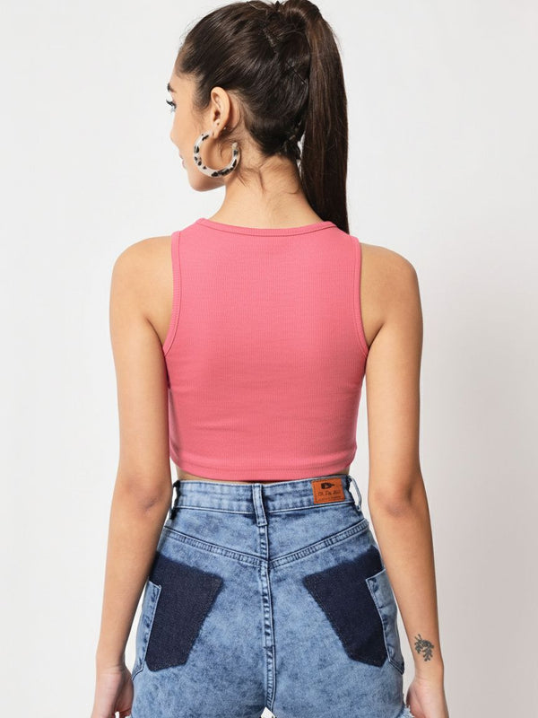 pink top