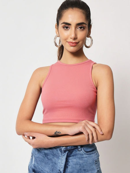 pink top