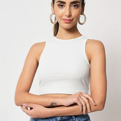 white top