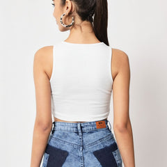 white top