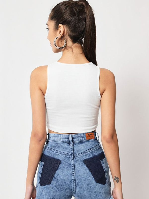 white top