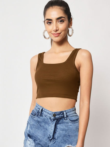 brown top