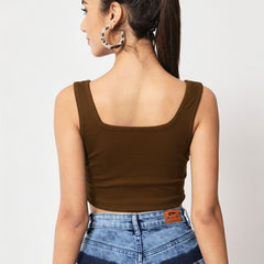 brown top