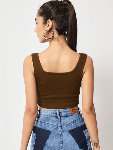 brown top