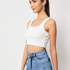 white top