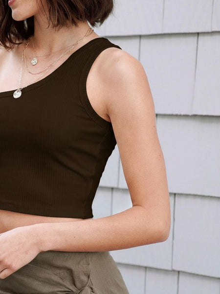 brown top