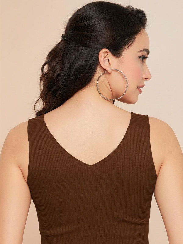 brown top