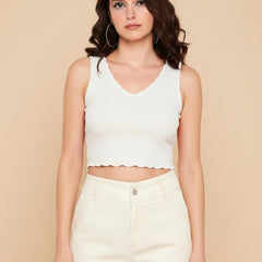 white top
