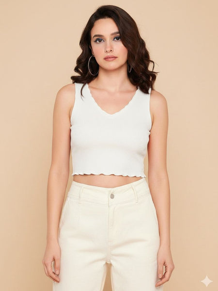 white top