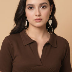 brown top