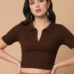 brown top