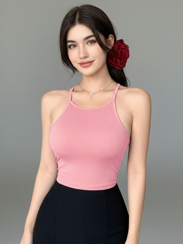 pink top