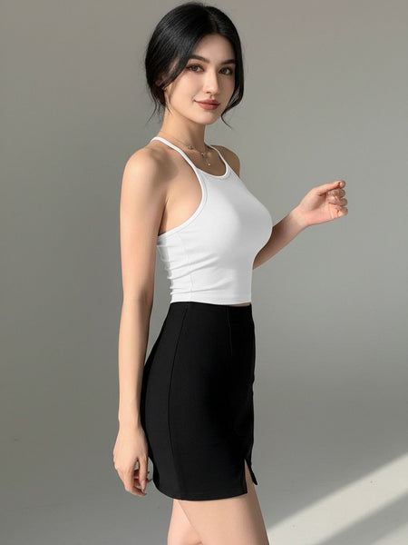 white top